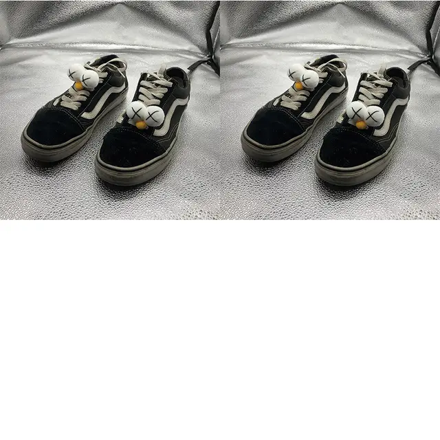 Sesame Street lace buckle decoration 2 Pairs Of Fork Eyes - Shop at LoveMi