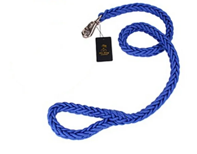 Eight strand braided golden retriever Alaska dog walking dog leash Blue - Shop at LoveMi