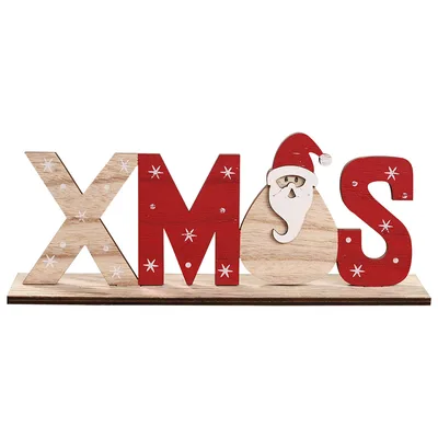 Christmas wooden ornament Xmas - Shop at LoveMi