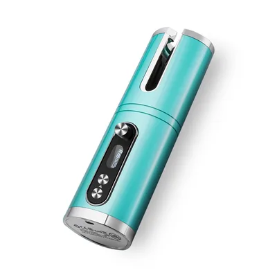 Fully automatic curling iron electric rotation Blue - Shop at LoveMi