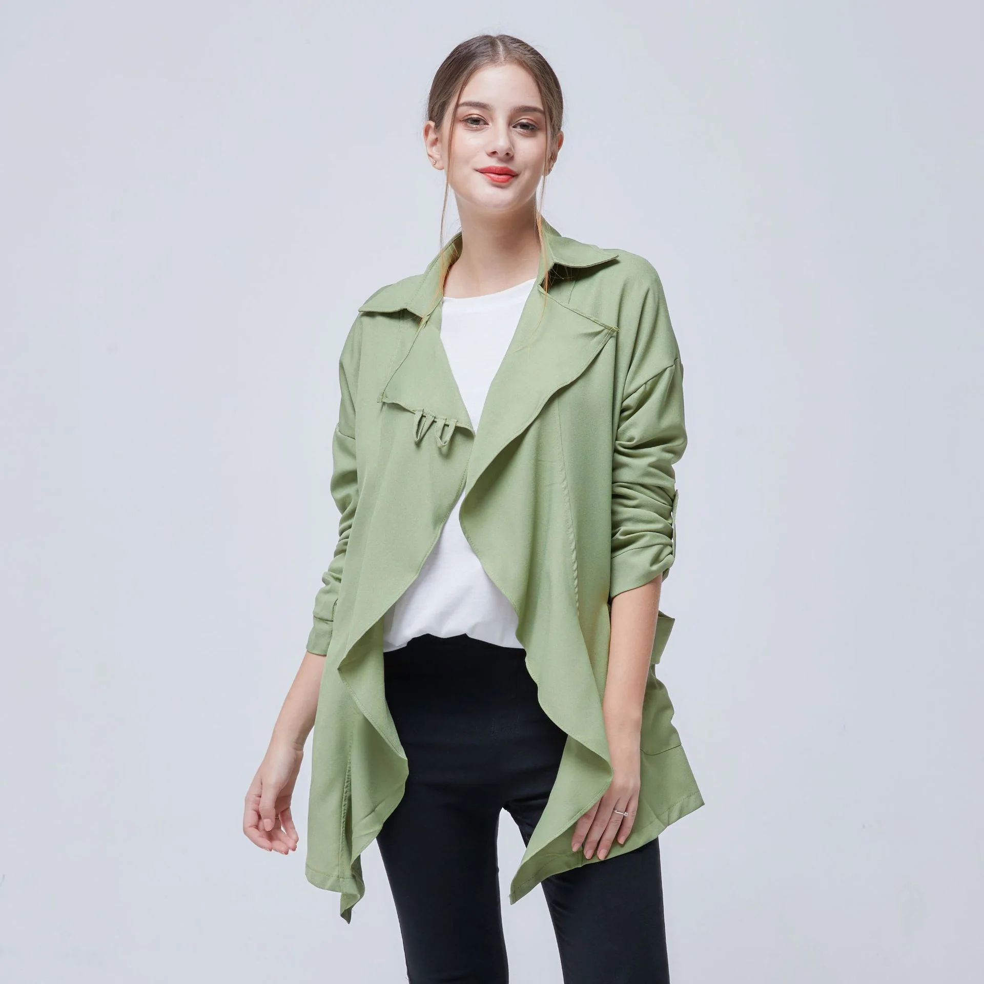 Loose, casual and versatile women's wear - Dark Green
