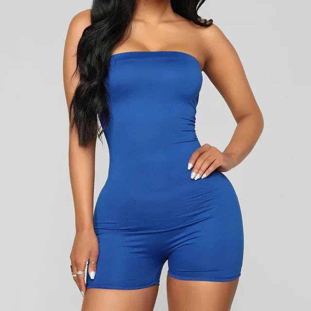 Summer explosive jumpsuit multicolor Blue - Shop at LoveMi