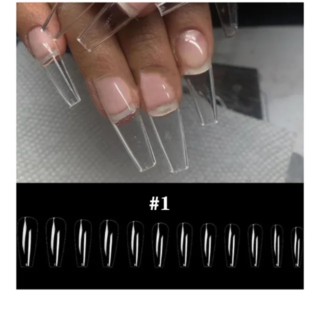 Transparent extension nail 1 Style - Shop at LoveMi