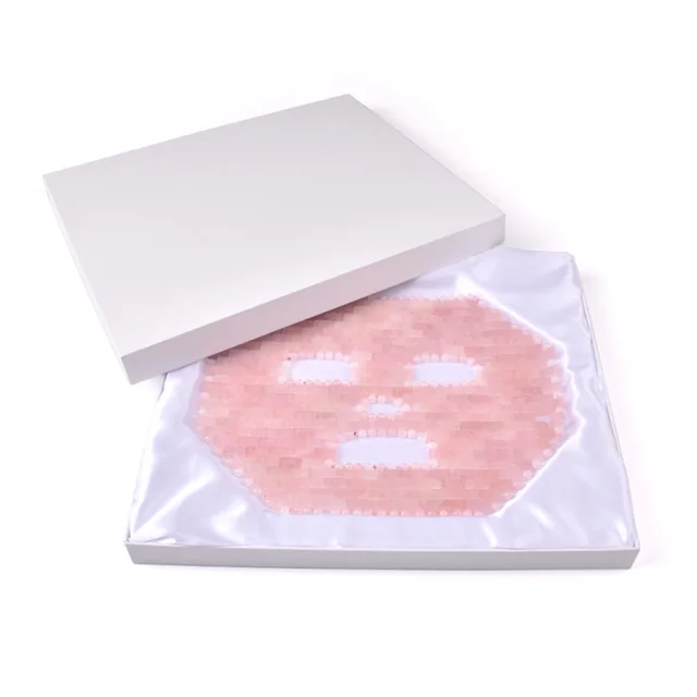 Jade Face Mask Facial Massage Treatment Jade Face Pink With Box - Shop at LoveMi