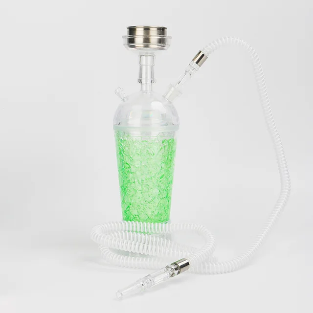 Acrylic hookah set Green - Shop at LoveMi