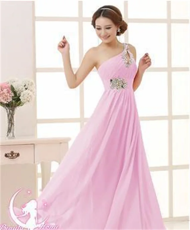 Speed Selling Wedding Bridesmaid Banquet Evening Dress Pink - Shop at LoveMi
