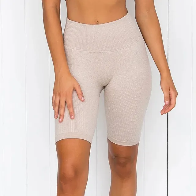 Sports Pants Hip High Waist Breathable Shorts Khaki - Shop at LoveMi