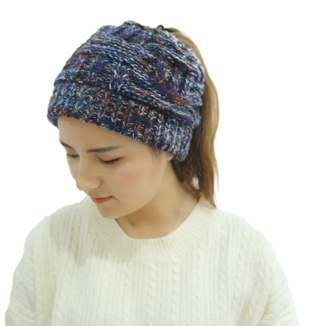 Color pullover hat ponytailcap Caiqing - Shop at LoveMi