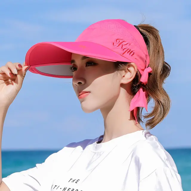 Sun hat female sunscreen UV summer sky top 4 Style - Shop at LoveMi
