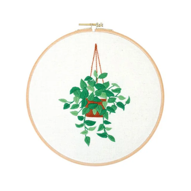 Cross stitch of green plants Green Dill 20Cm - Shop at LoveMi