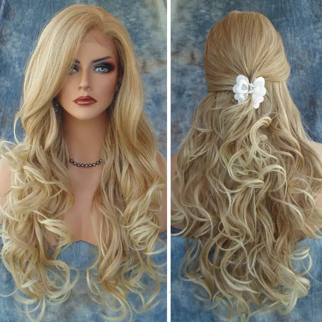 Big wave wig Gold - Shop at LoveMi