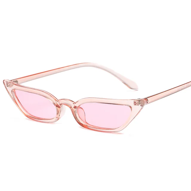 European and American small frame sunglasses Pink Pink - Shop at LoveMi