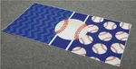 Square beach towel - Blue