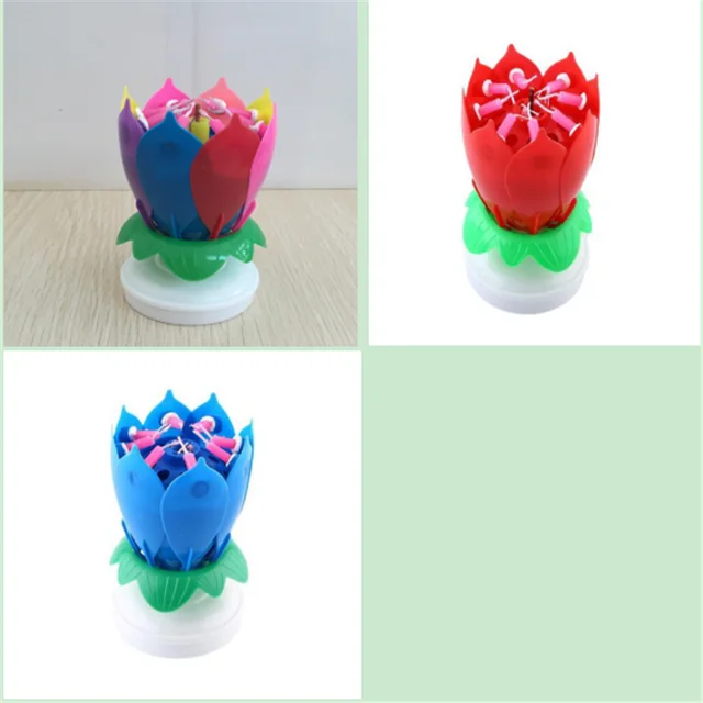 Amazing Lotus Candles 3Set1 - Shop at LoveMi