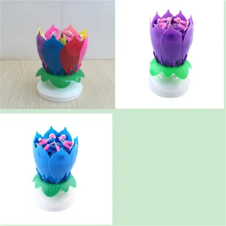 Amazing Lotus Candles - 3Set5