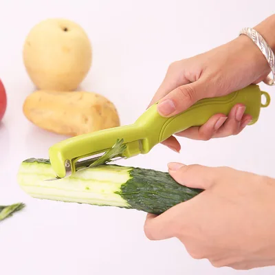 Electric peeler stainless steel knife fruit potato peeler multi function peeler electric peeler Green - Shop at LoveMi