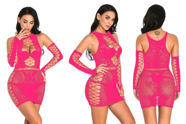 Butterfly bag hip dress underwear Rose Red - Shop at LoveMi