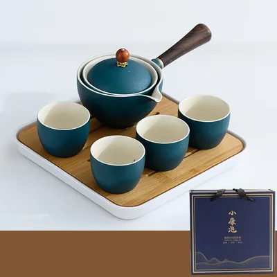 Tea Set Gift Set Office Home Automatic Tea Maker Portable 6Style - Shop at LoveMi