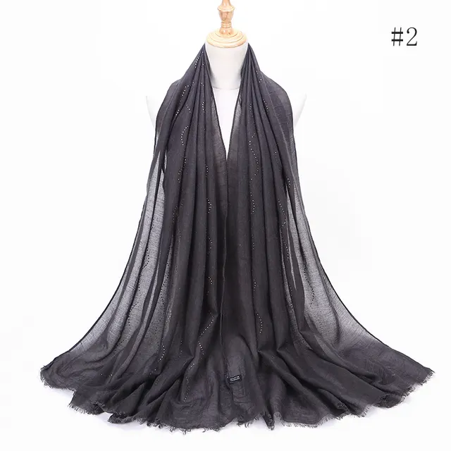 Solid color diamond and scarves Dark Grey - Shop at LoveMi