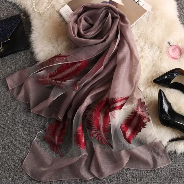 Organza sunscreen beach scarf - Shop at LoveMi