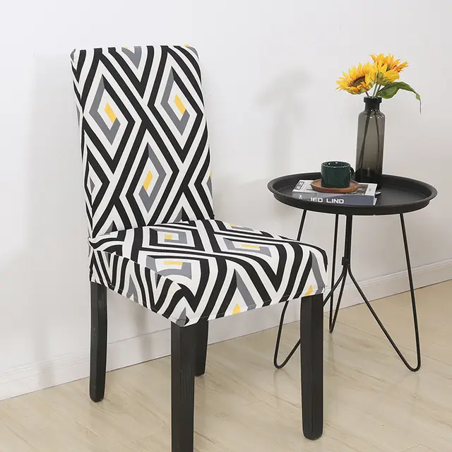 One piece elastic chair cover computer seat cover 1 Style - Shop at LoveMi