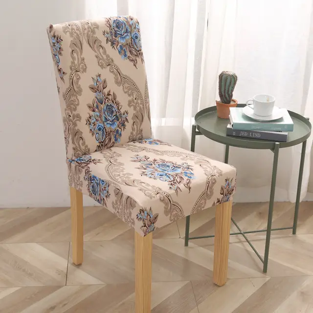 One piece elastic chair cover computer seat cover 10 Style - Shop at LoveMi