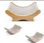 U-shaped bed cat toy cat paw grinder - 1Bed 3Board