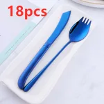 Blue18Pcs