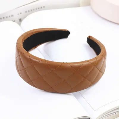 Solid Color New Hair Band With Star Style Coffee - Shop at LoveMi