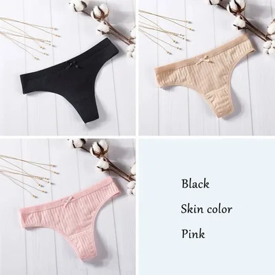 Set G String Thong Panties B Style L Q3Pcs - Shop at LoveMi