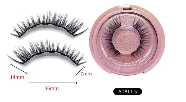 Magnetic Gel Liner & Magnetic False Eyelashes Ad811 - Shop at LoveMi