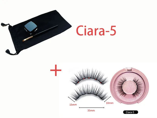 Magnetic Gel Liner & Magnetic False Eyelashes Ciara With Gel Liner - Shop at LoveMi