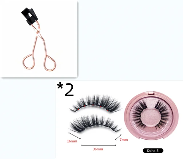 Magnetic Gel Liner & Magnetic False Eyelashes Doha 1Set - Shop at LoveMi