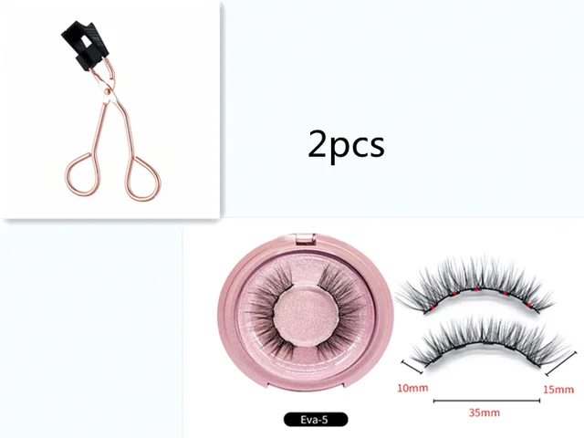 Magnetic Gel Liner & Magnetic False Eyelashes Ks01 Set2Pcs - Shop at LoveMi