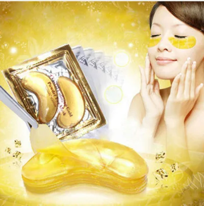 10pcs5packs Gold Crystal Collagen Eye Mask Eye Patches Eye Mask For Face Care Dark Circles Remove Gel Mask For The Eyes Ageless 30Pcs - Shop at LoveMi