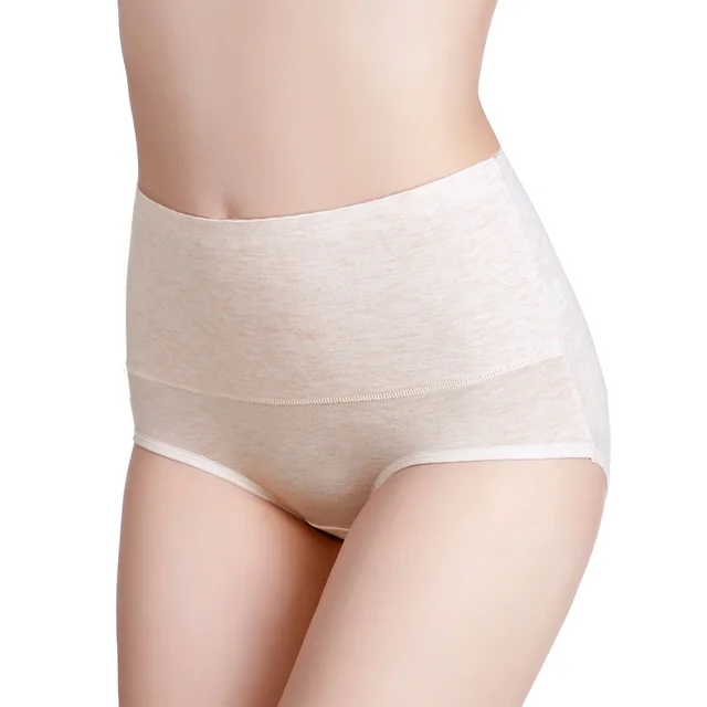 Women's high waisted underwear Apricot Color - Shop at LoveMi