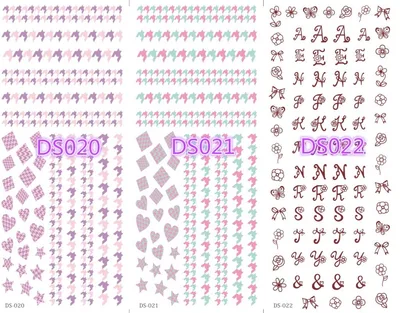 Watermark Sticker Decal Nail Sticker Ds22 - Shop at LoveMi