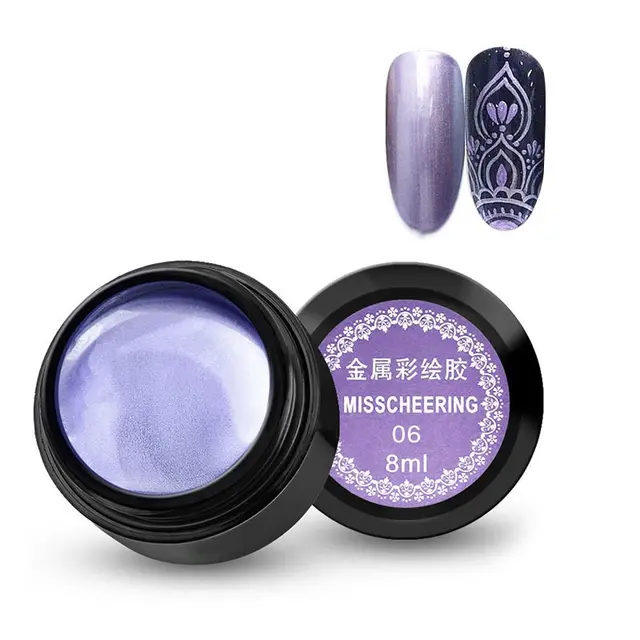 Japanese style nail phototherapy nail polish Purple - Shop at LoveMi