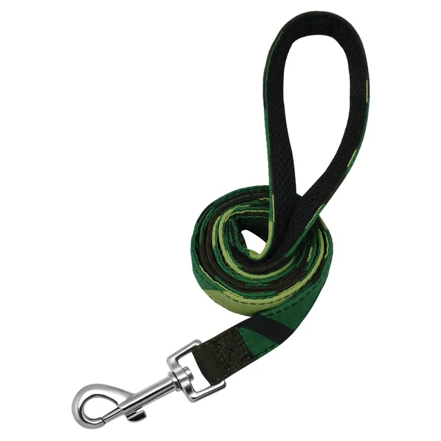 Cat Dog Collar Collar Lettering Anti lost Tag Small Large Dog Traction Rope Collar Bell Dog Tag Custom Camouflage Leash - Shop at LoveMi
