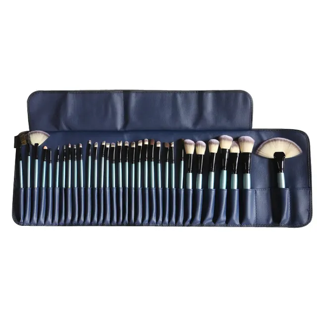 32 blue makeup brushes Blue - Shop at LoveMi