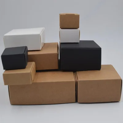 Kraft paper box Brown 20Pc - Shop at LoveMi