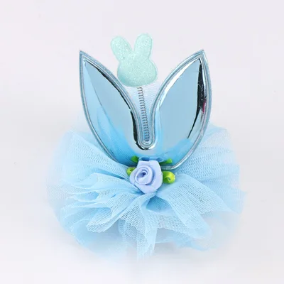 Lace Girl Hair Clip Blue - Shop at LoveMi