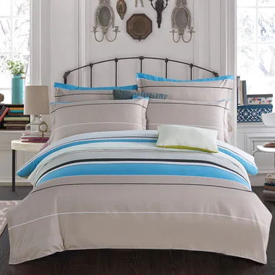 Four piece set of printed thickened brushed sheets J - Shop at LoveMi