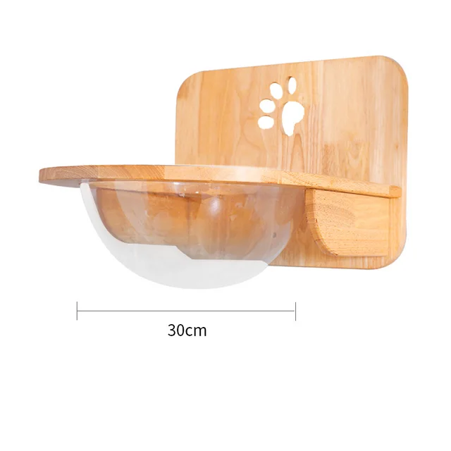 Solid Wood Wall Mounted Sisal Pole Cat Toy Platform Grabbing Board Grinding Grabbing - Shop at LoveMi