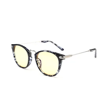 Anti blue Light Computer Goggles Glasses Frame Blue Leopard - Shop at LoveMi