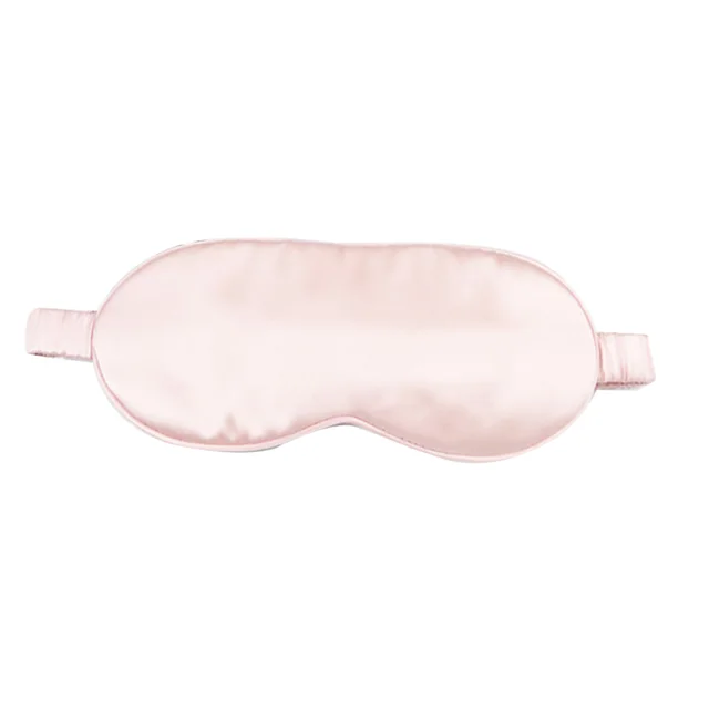 Silk double sided silk eye mask Pink - Shop at LoveMi