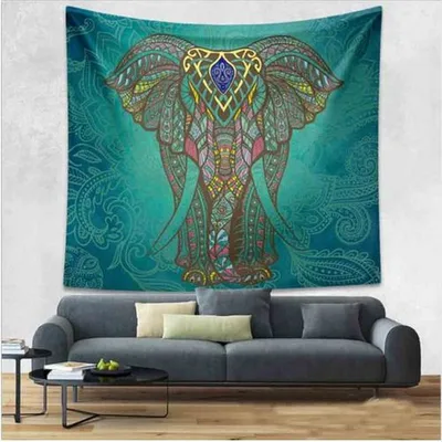 Stamp Bohemia Beach Blanket Mural Jasper 150X130Cm Thick - Shop at LoveMi