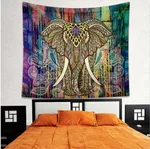 Stamp Bohemia Beach Blanket Mural - Seven Color-Large