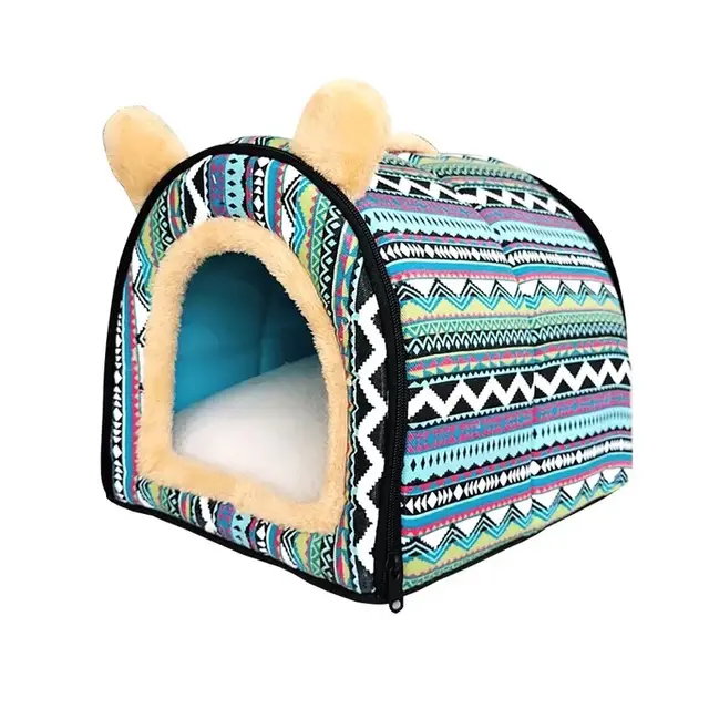 Pet kennel cat litter Green Geometry - Shop at LoveMi