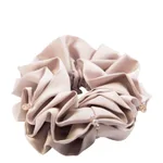 Pure black class crystal hair ring - Pink